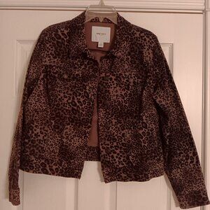 Nine West soft denim jacket L